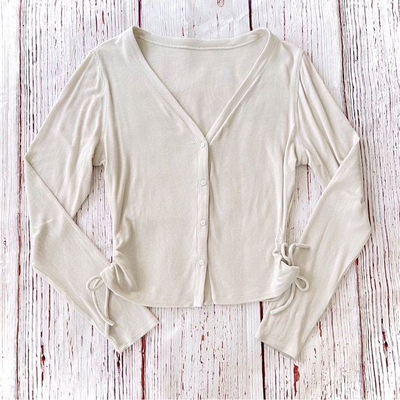 Lululemon Side-Cinch Ribbed Cardigan - Picture 4 of 6